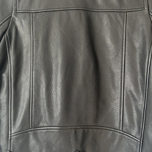 Madewell Oversized Leather Jacket, size small - Picture 15 of 15